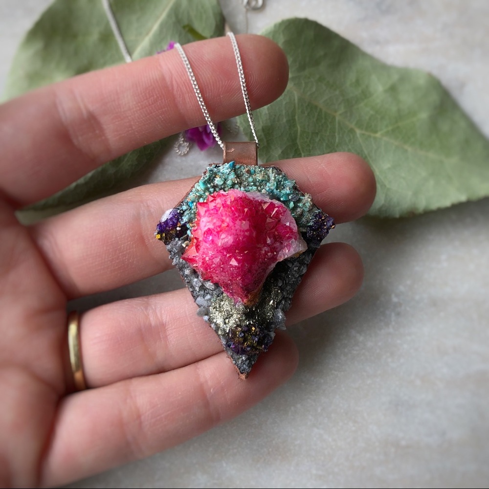 Handcrafted Multi-Gemstone Healing Necklace